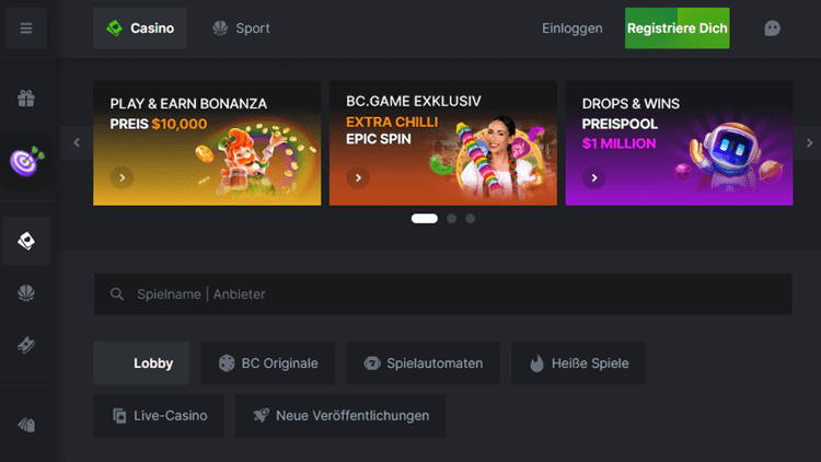 BC Game Krypto Casino