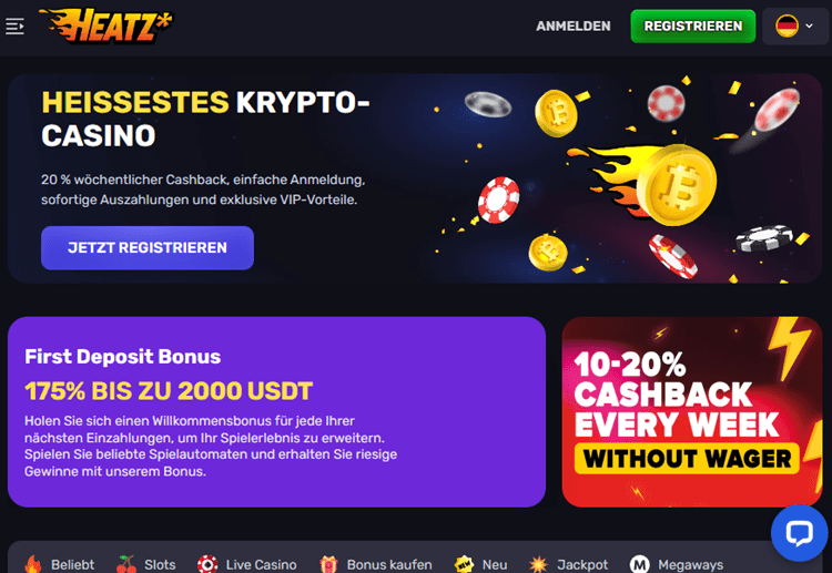 Heatz Krypto Casino