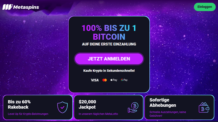 Metaspins Krypto Casino