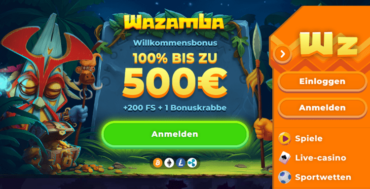 Wazamba Krypto Casino