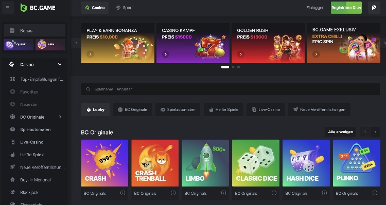 BC.Game Bitcoin Casino