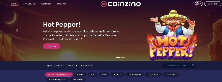 Coinzino ETH Casino