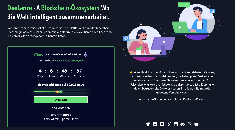 DeeLance Presale