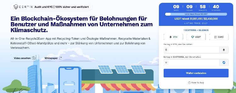 EcoTerra Presale