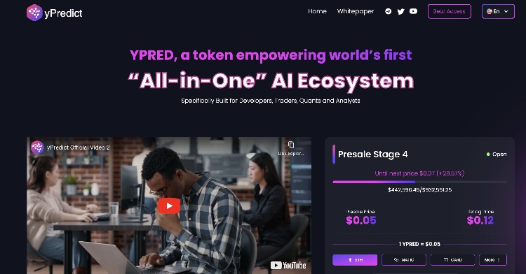 Ypredict Presale