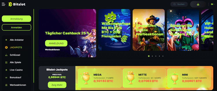 Bitslot Crash Casino