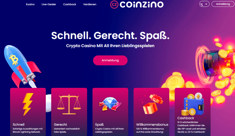 Coinzino Crash Casino