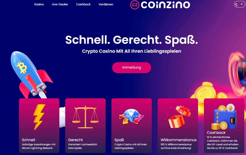 Beste Tether Casino Coinzino 