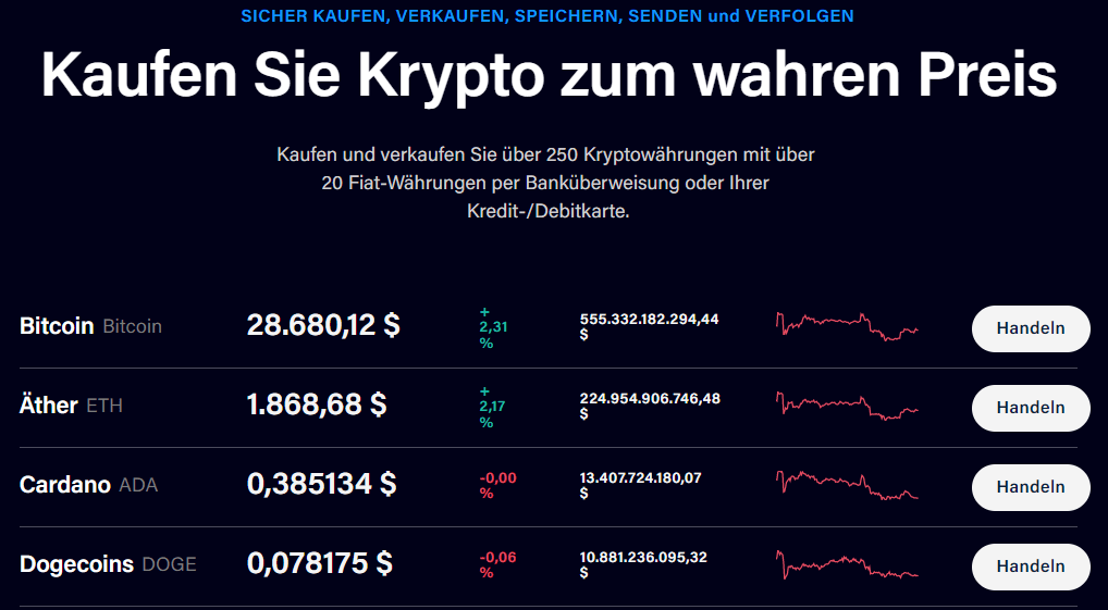 Crypto.com - Bitcoin kaufen