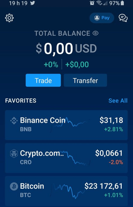Crypto.com Krypto App