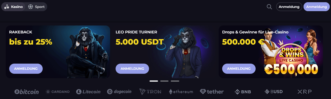 CryptoLEO- Dogecoin Casino