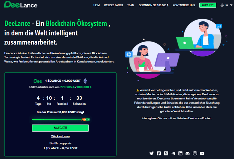 DeeLance Web3 Coin