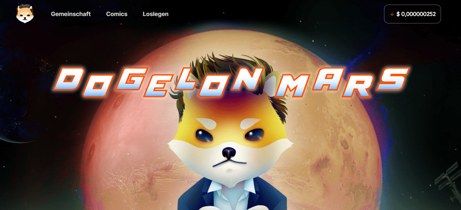 Dogelon Mars – Community-gestützter Krypto Meme Coin