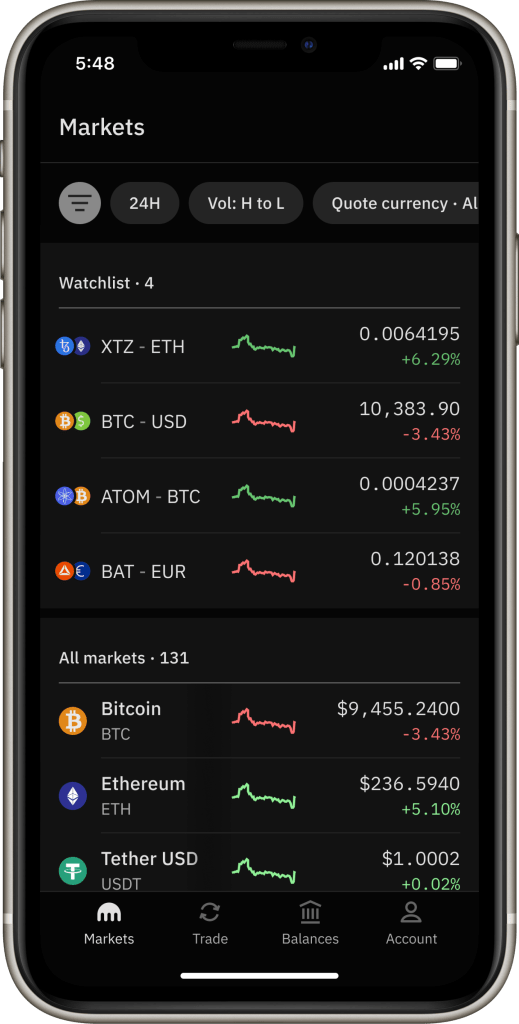 Kraken Krypto App
