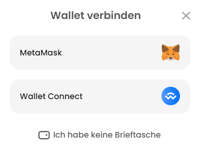 Launchpad XYZ mit Wallet verbinden