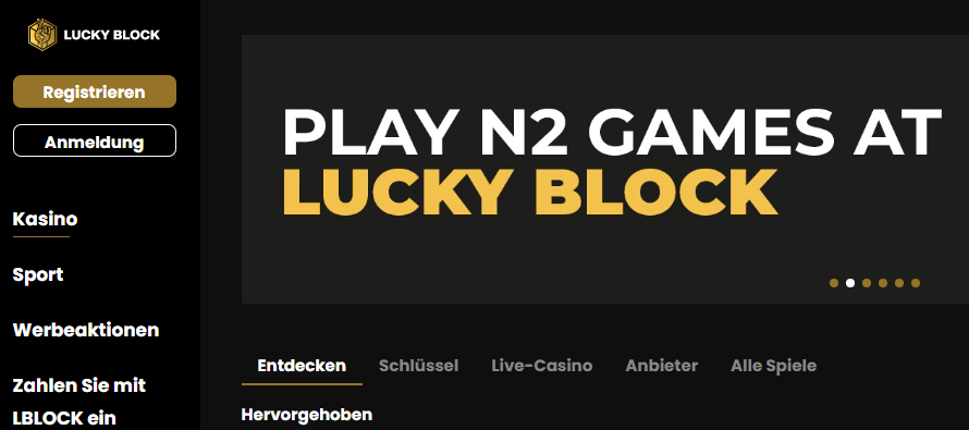 Lucky Block - Dogecoin Casino