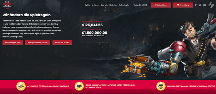 Meta Masters Guild Crypto Game