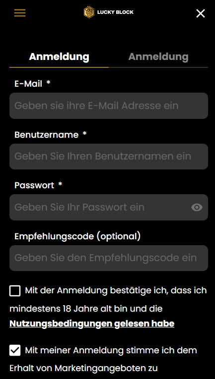 Schritt 1-Gehen Sie zur Webseite des Casinos