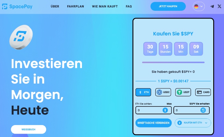 SpacePay krypto mit zukunft