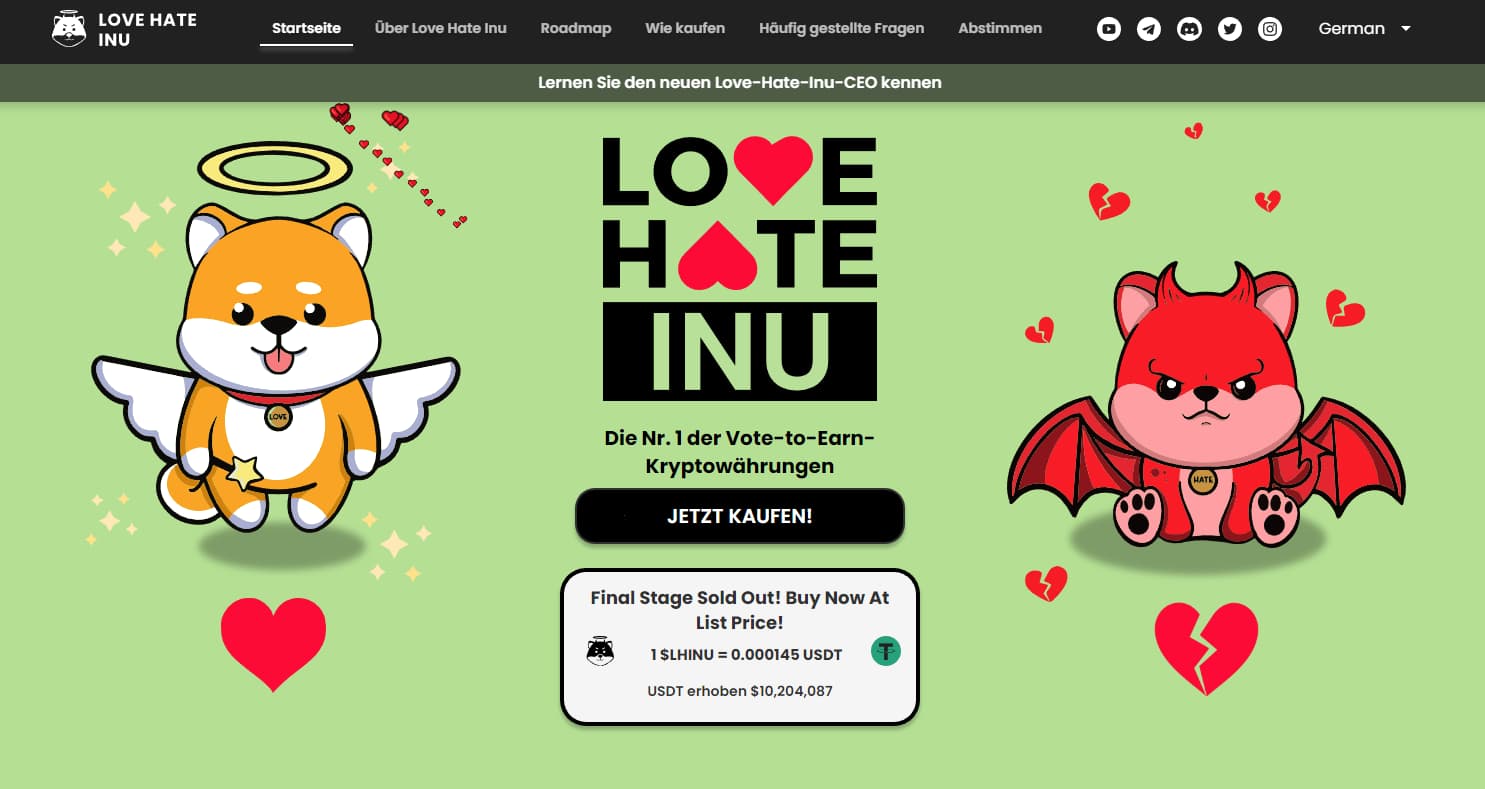 Was ist Love Hate Inu