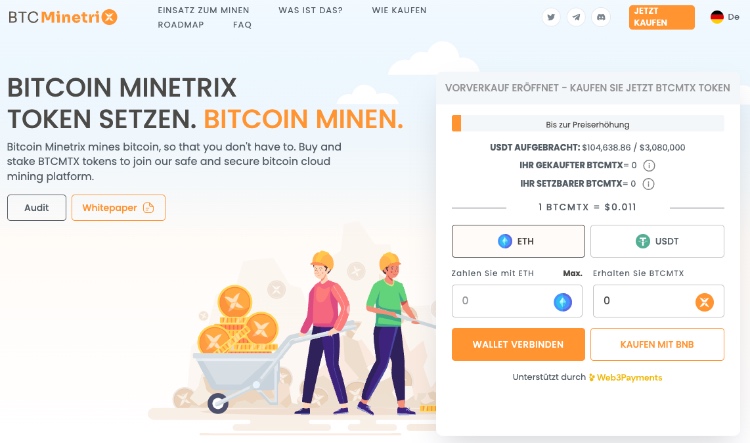 altcoins kaufen bitcoin minetrix