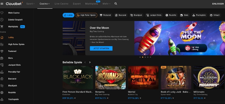 Cloudbet ETH Casino