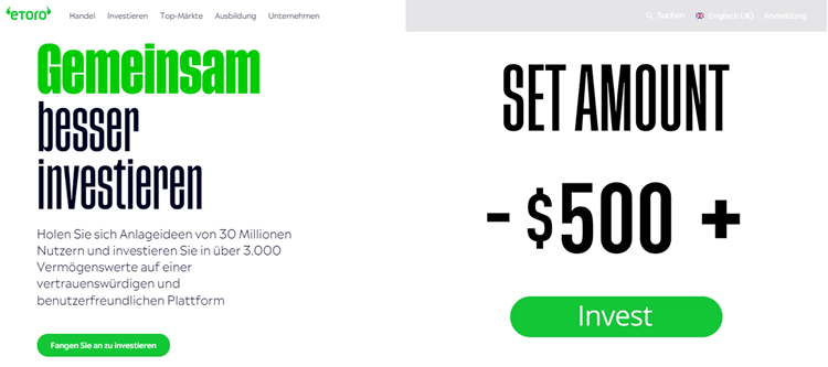 eToro Bitcoin mit PayPal kaufen