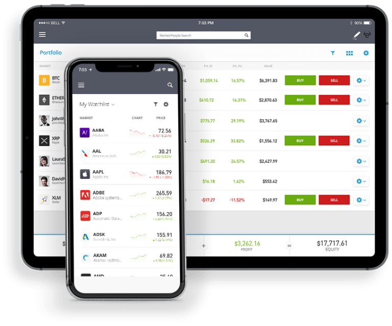 eToro Krypto App