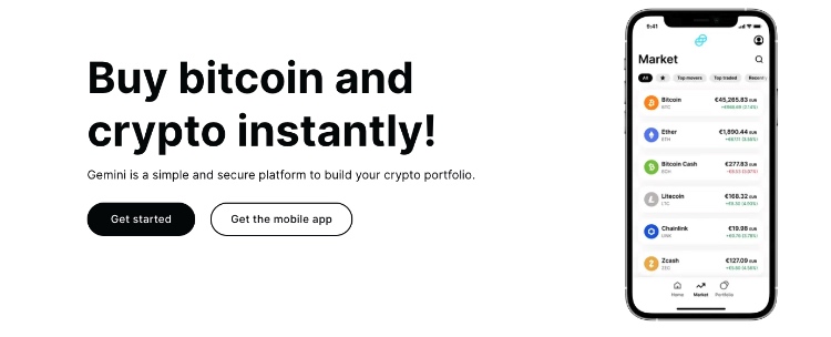 Gemini Krypto Börsen Vergleich