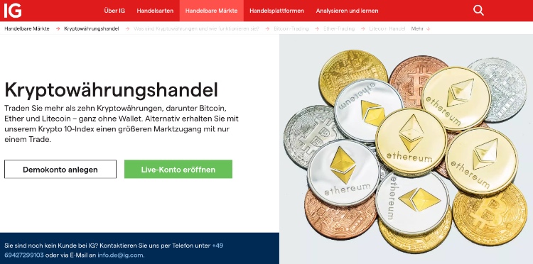 nachhaltige kryptowährungen bei IG kaufen