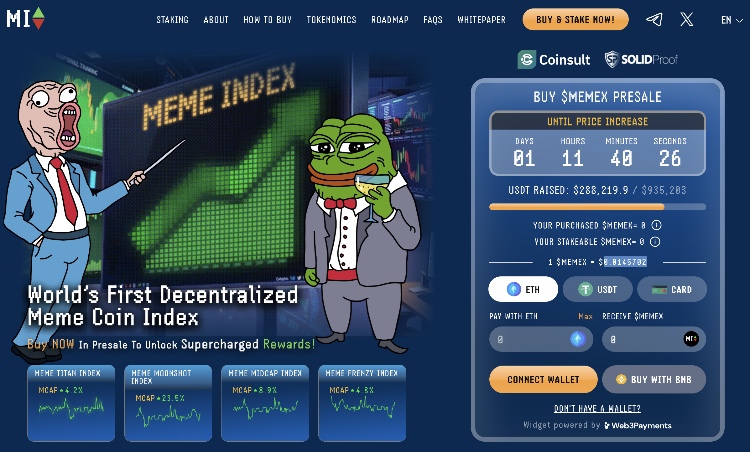 meme index bullrun krypto