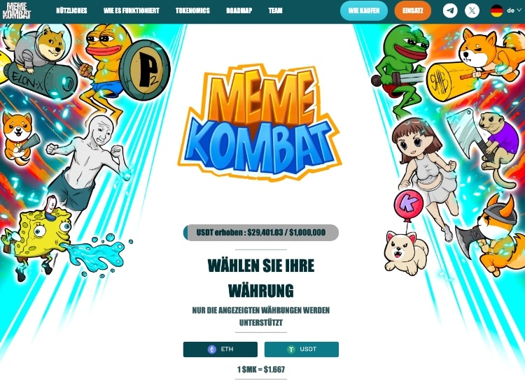 neuer altcoin meme kombat