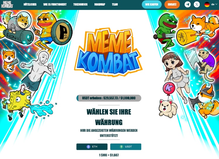 metaverse coin meme kombat