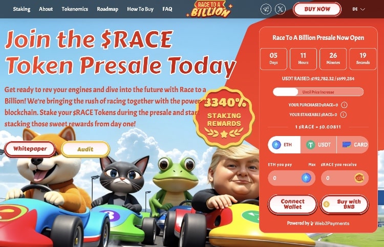 race to a billion bitcoin-alternative