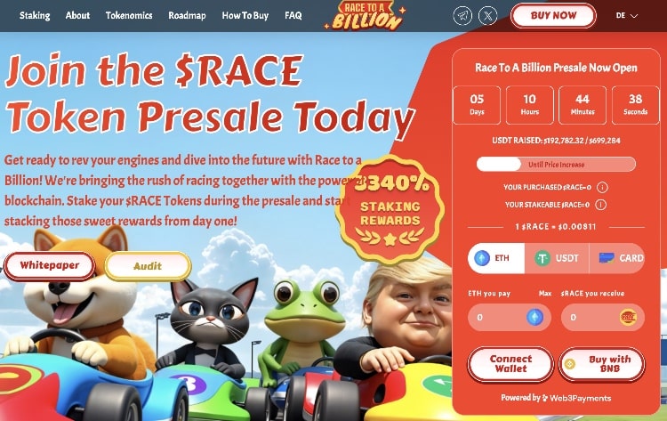 race to a billion krypto mit zukunft