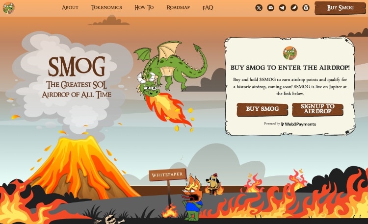 smog ist brandneuer defi coin