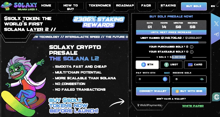 solaxy coin launch