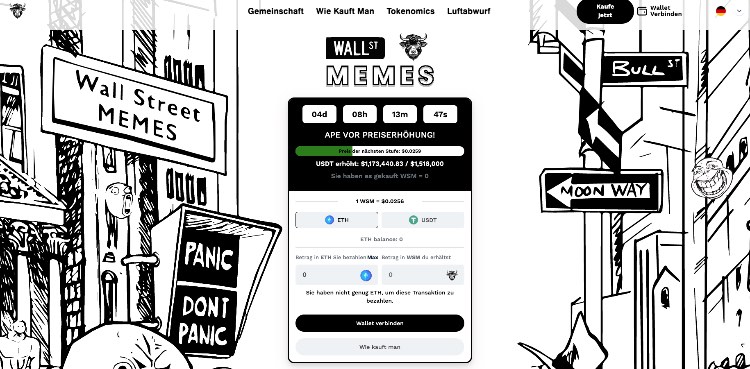 Wall Street Memes web3 coin