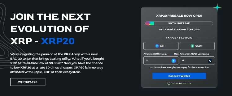 XRP20 Presale