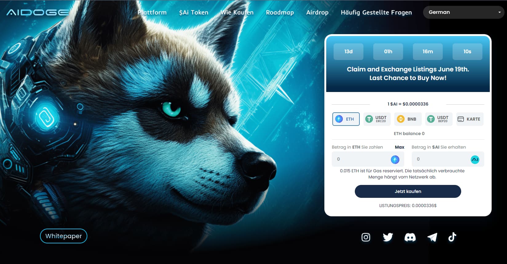 Aidoge Web3 Coin
