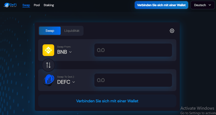 DeFi Swap