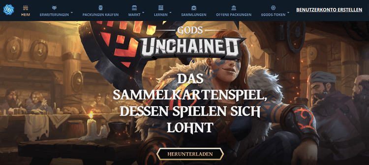 Gods Unchained Play-to-Earn Spiele