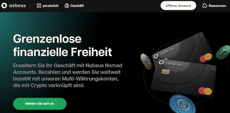 Nebeus - Krypto Lending Plattformen