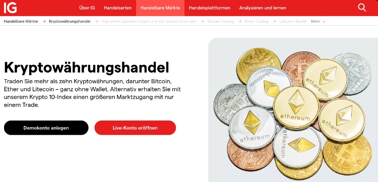 bitcoin kaufen app von IG