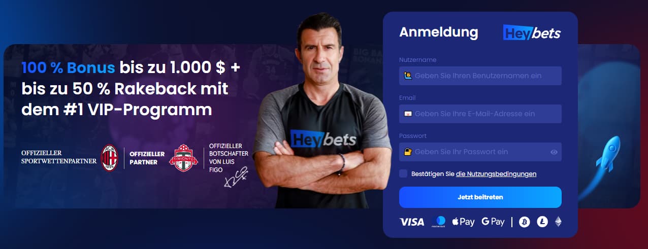 Heybets Casino ohne OASIS