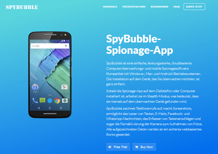 Spybubble-Beste Spionage Apps