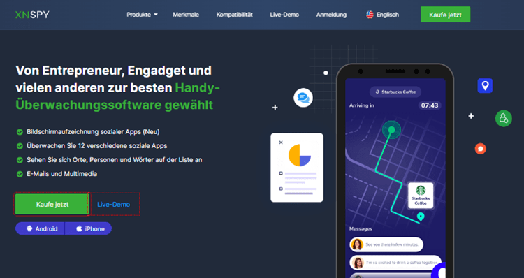 XNSPY-Beste WhatsApp Spy Apps