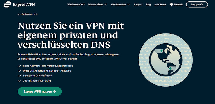 ExpressVPN Private DNS