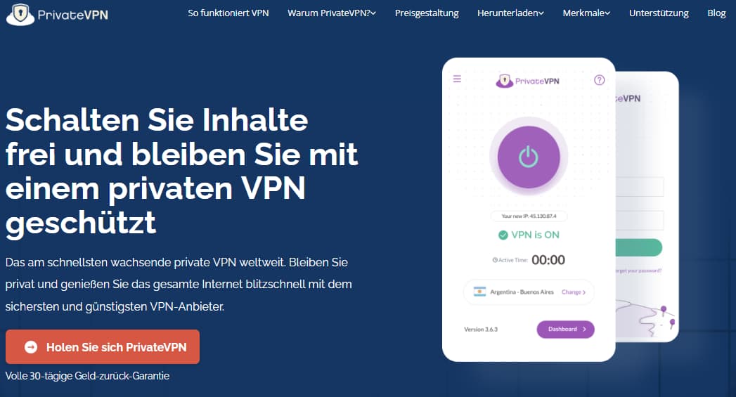 PrivateVPN - VPN