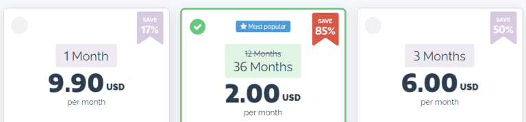 ProtonVPN Preis